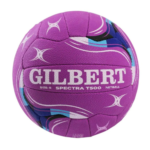 Gilbert Spectra T500 Netball Purple Size 5