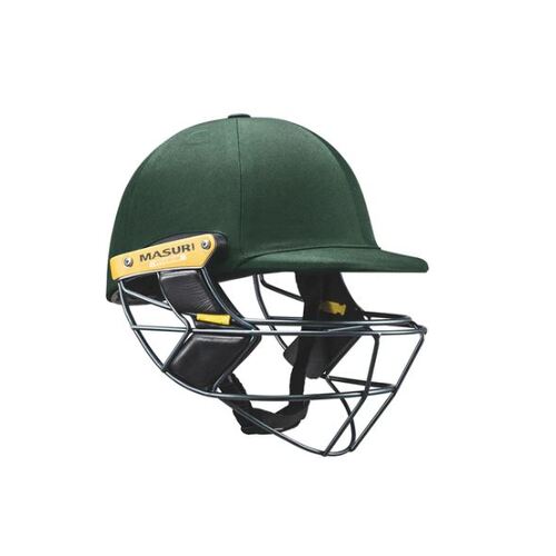 Masuri T Line Green Steel Grill Cricket Helmet