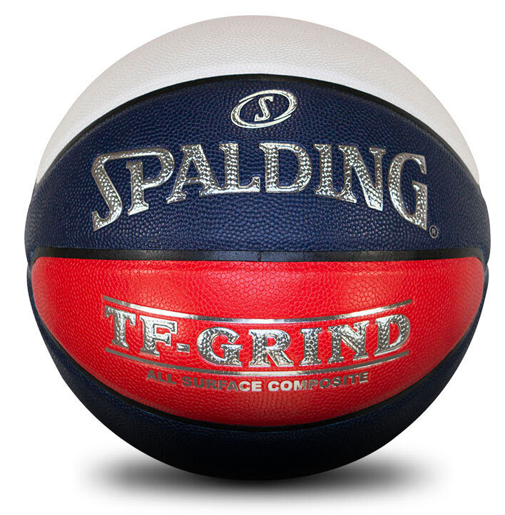 Spalding TFGrind Indoor/Outdoor Basketball [Size 7] Red/White/Blue