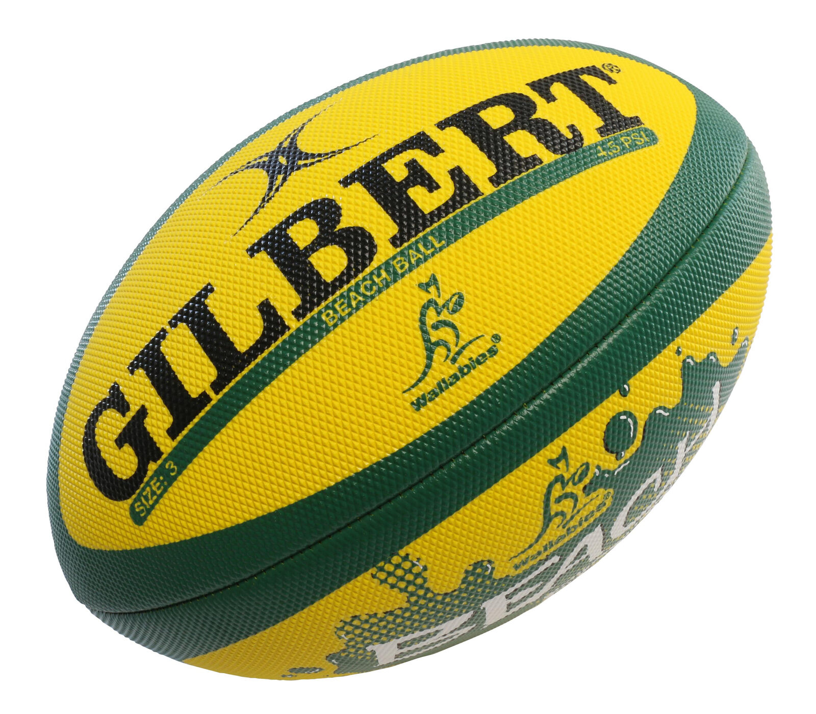 Gilbert Wallabies Beach Supporter Rugby Union Ball  For 