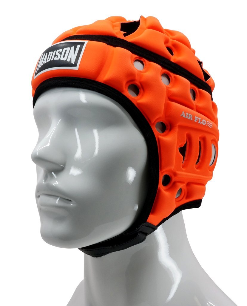 Madison Air Flo Headgear Orange For Sale BallSports Australia