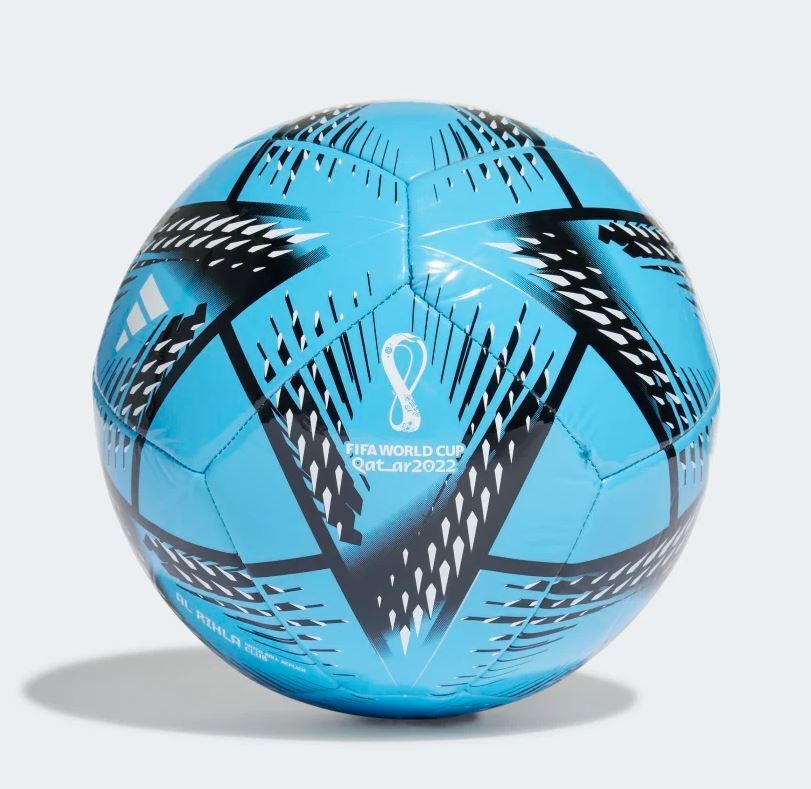 Adidas Al Rihla Club Ball Panton/Black/White | Reliable Design