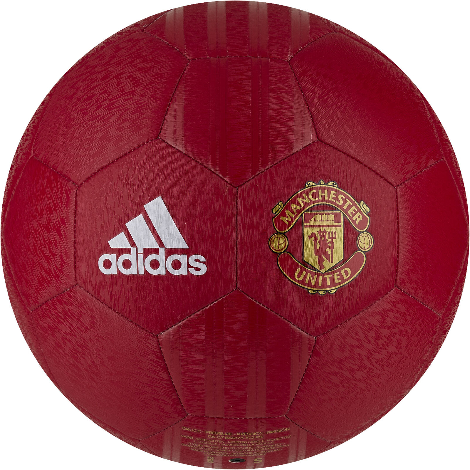 Adidas Manchester United Soccer Ball For Sale - BallSports Australia