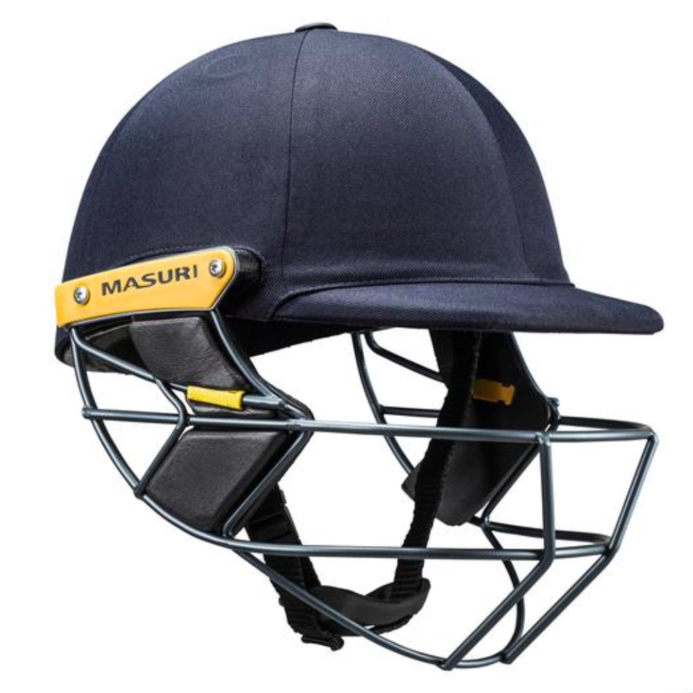 Masuri T Line Steel Grill Navy Cricket Helmet For Sale BallSports
