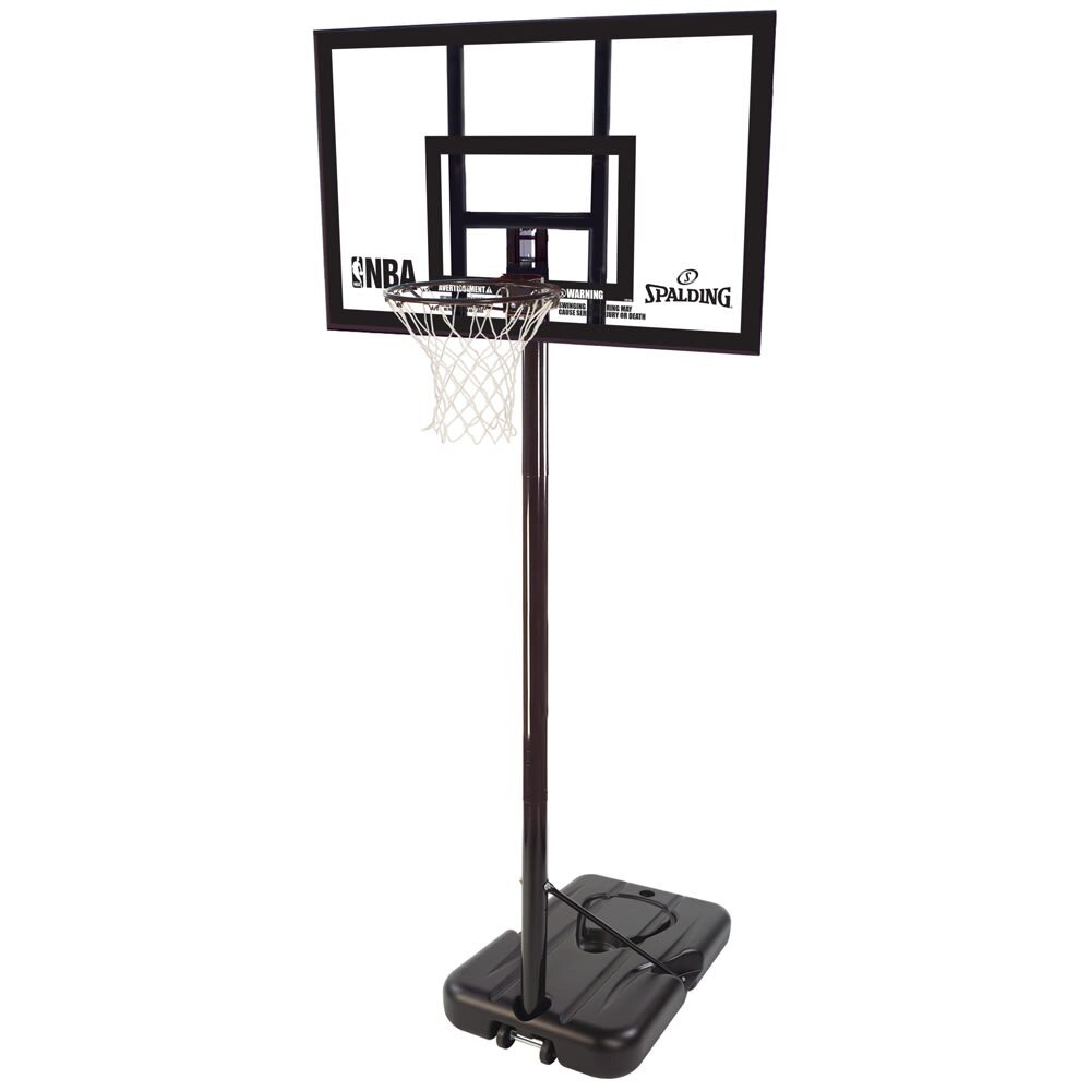 Spalding NBA Hercules 54 Acrylic Portable Basketball System For Sale