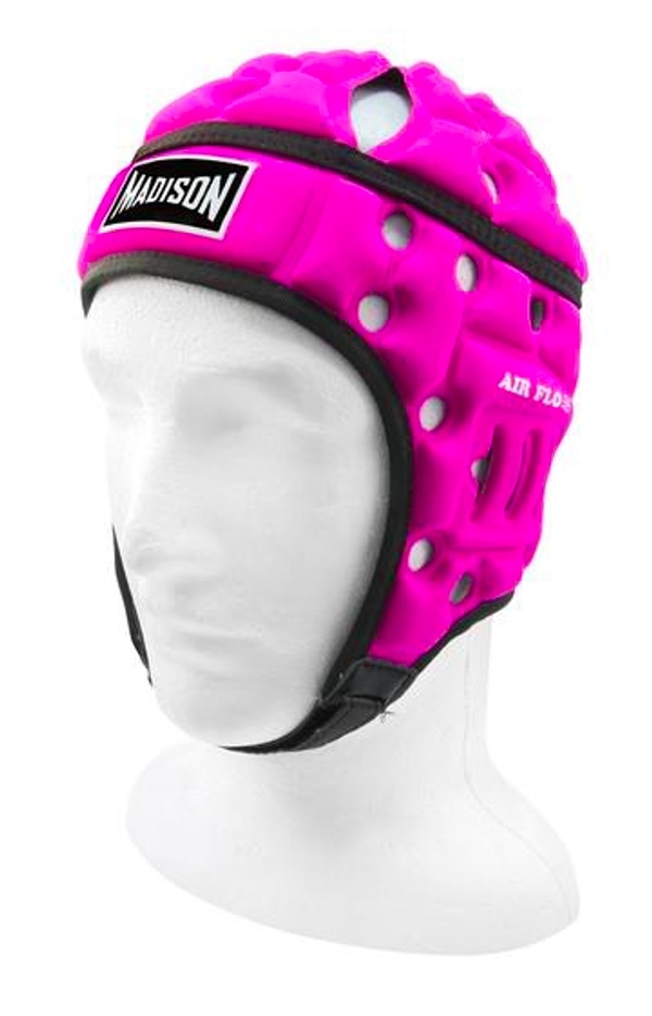 Madison Air Flo Neon Headgear Neon Pink For Sale BallSports Australia