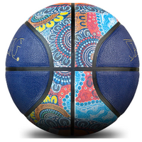 Spalding Indigenous Outdoor Basketball- Navy