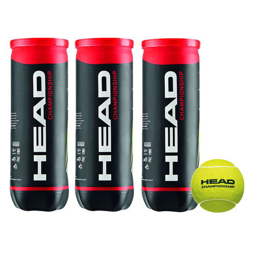 Head 3 Ball Championship 3 cans for $22