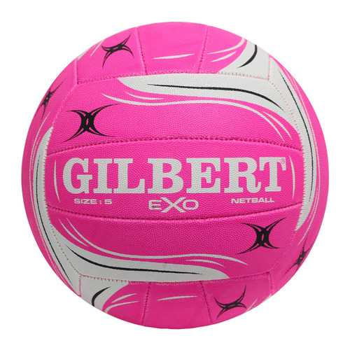 Gilbert Exo Netball [Size & Colour: Size 5 Pink]