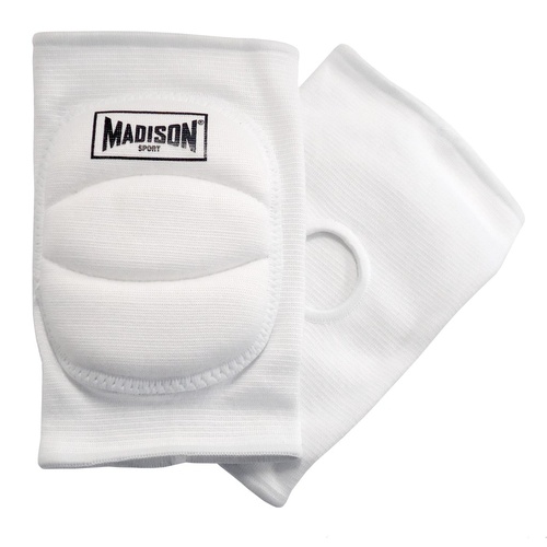 Madison Volleyball Knee Pads White