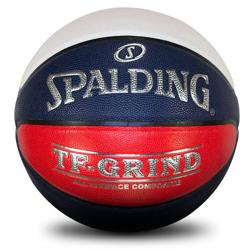 Spalding TF-Grind Indoor/Outdoor Basketball Red/White/Blue