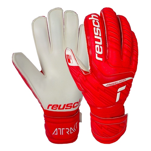 Reusch Attrakt Grip Finger Support Goal Keeping Gloves