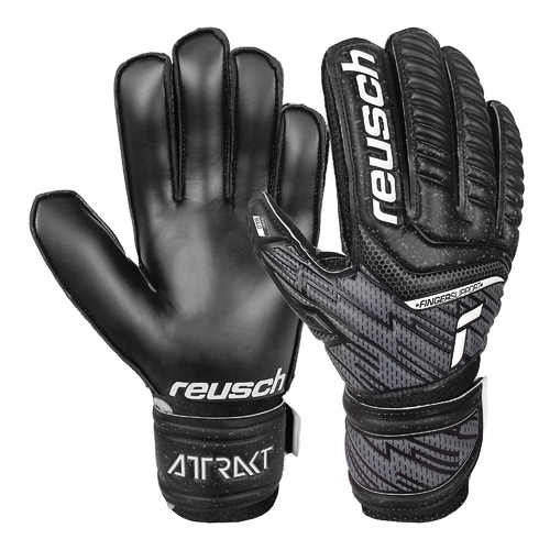 Reusch Attrakt Solid Finger Support Junior Goal Keeping Glove