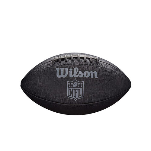 Wilson NFL Jet Black Grid Iron Ball - Junior Size