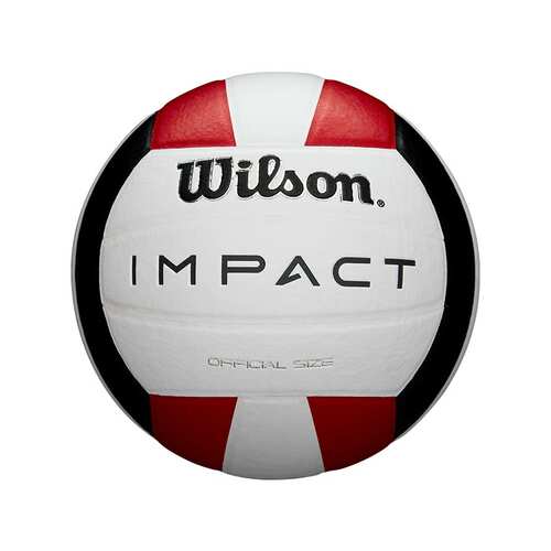 Wilson Impact Volleyball [Red/White/Black]