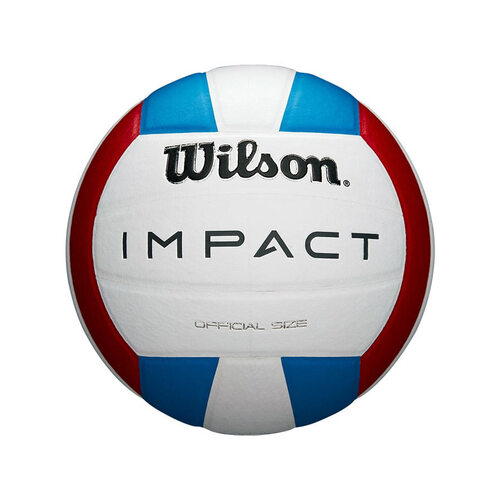 Wilson Impact Volleyball [Red/White/Blue]