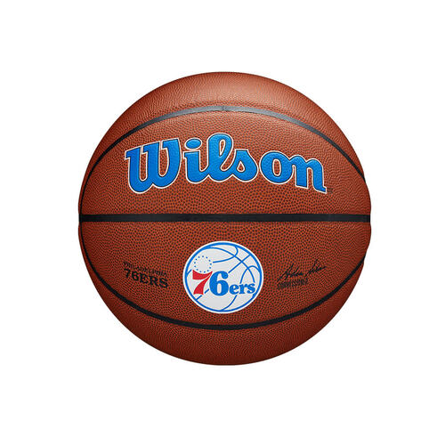 Wilson NBA Team Composite Philadelphia Basketball [Size :7]