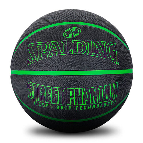 Spalding Street Phantom Outdoor Basketball Green/Black [Size:7 ]