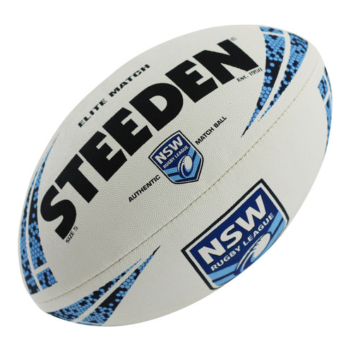NSW Blues State Of Origin Steeden Rugby League Football 11 !nchs *Special Order* 