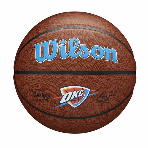 Wilson NBA Team Composite OKC Thunder [Size: 7]