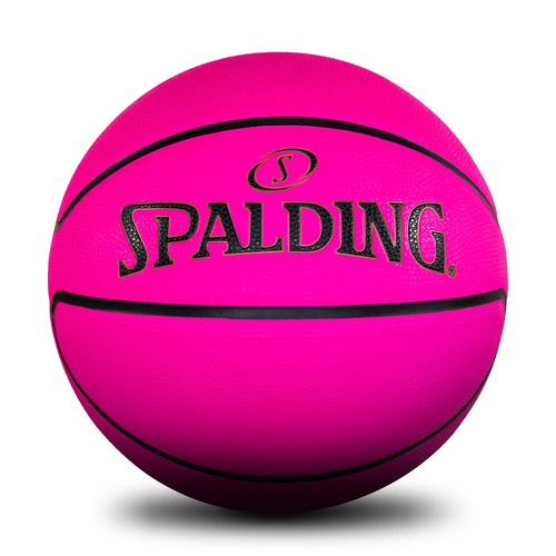 Spalding Pink Outdoor Basketball [Size: 6]