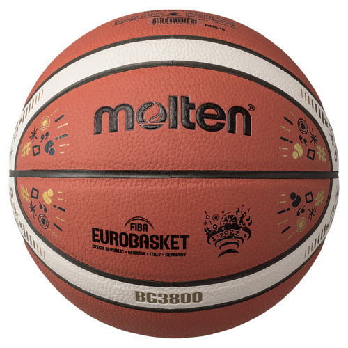 Molten 3800 Fiba Eurobasket Size 7 Basketball