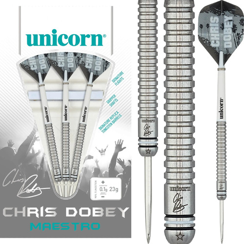 Maestro Chris Dobey 90% Tungsten Steel Tip Darts