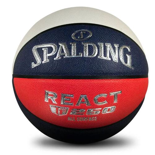 Spalding React Red, White & Blue TF-250