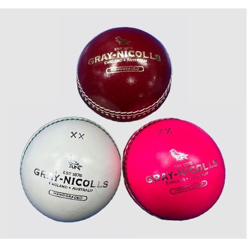 Gray Nicolls 142G Junior Handgraded Leather Cricket Ball