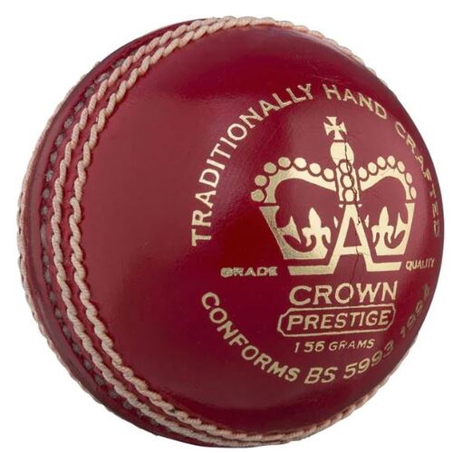 Gray Nicholls Crown Prestige 4 Piece Red Cricket Ball - 156g