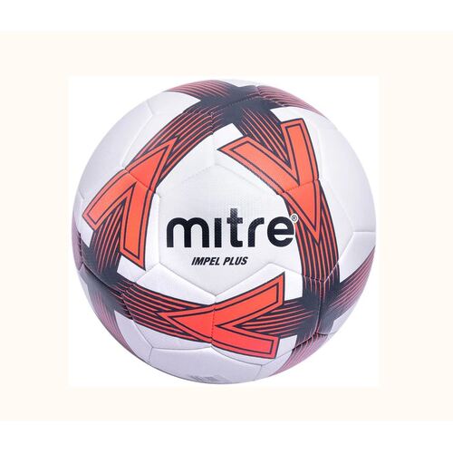 Mitre Impel Plus Soccer Ball - White / Orange