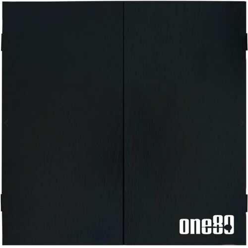 One80 Pro Dartboard & Cabinet Set - Black