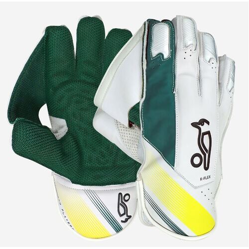 Kookaburra Pro Players Wicket Keeping Gloves - Green/Gold