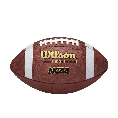 Wilson NCAA Leather Official Grid Iron Game Ball 