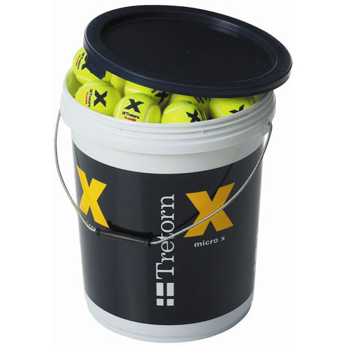 Tretorn Micro X Bucket of Tennis [72 Balls] 