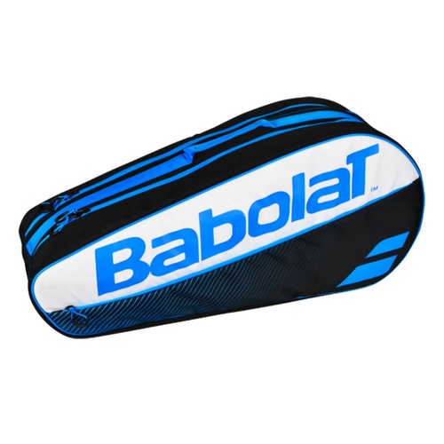 Babolat Club 6 Racquet Tennis Bag [Colour: Black/Blue]