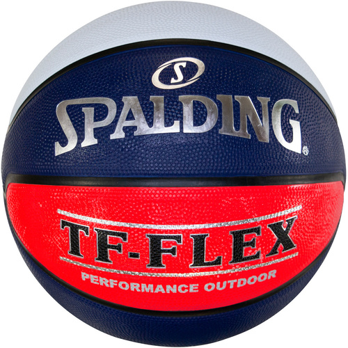 Spalding TF-Flex Red/White/Blue Outdoor Basketball
