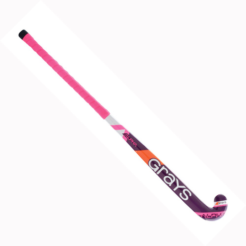 Grays Alpha Maxi Junior Hockey Stick 2018 [Colour: Purple/Pink] [Size: 35.5]