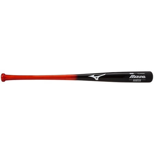 Mizuno Bamboo Classic Baseball Bat Black/Orange