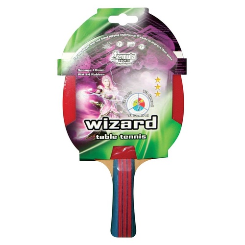 Formula Wizard 3 Star Table Tennis Bat