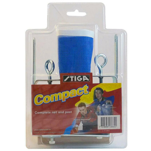 Stiga Table Tennis Net & Post Compact Set