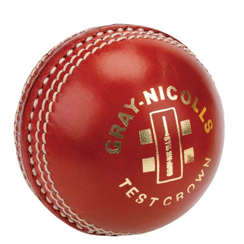 Gray Nicolls Test Crown 2pc Cricket Ball [Colour: Red] [Size: 156gm Ball] 