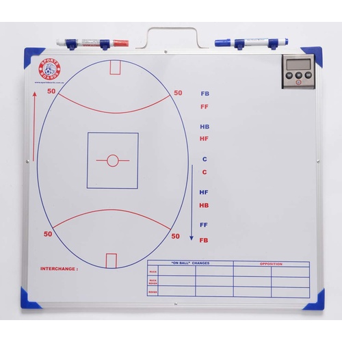 Whiteboards AFL Super Deluxe Magnetic Sports Board