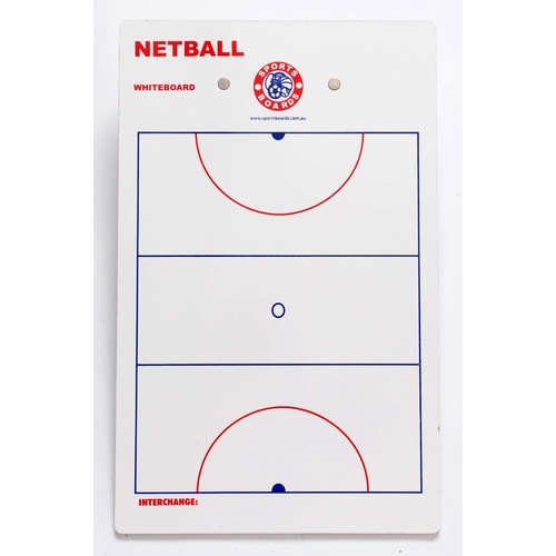 Whiteboards Netball Budget Sports Board